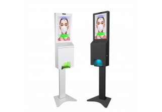 21.5 inch Digital Signage with Automatic Hand Sanitizer Dispenser